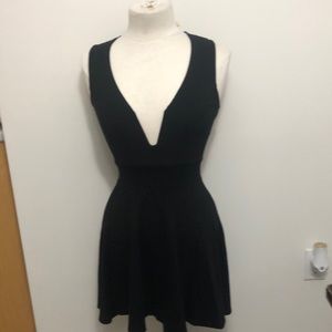 Black cocktail dress